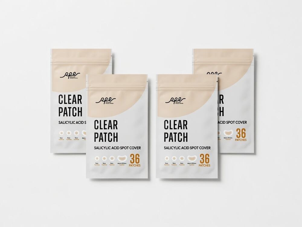RPE Clear Salicylic Acid Spot Patches – 4 Packs (144 Patches Total)